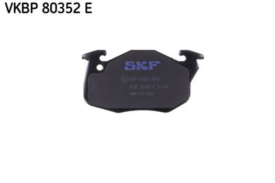 VKBP80352E SKF Комплект тормозных колодок, дисковый тормоз