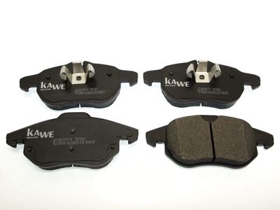 810071 KAWE Комплект тормозных колодок, дисковый тормоз