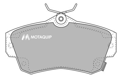 LVXL1019 MOTAQUIP Комплект тормозных колодок, дисковый тормоз