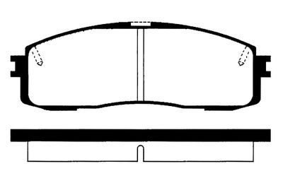 RA05660 RAICAM Комплект тормозных колодок, дисковый тормоз