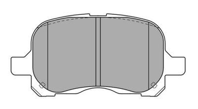 FBP1242 FREMAX Комплект тормозных колодок, дисковый тормоз