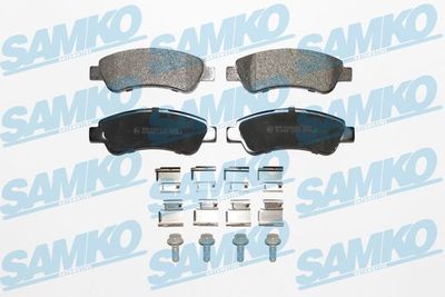 5SP1289K SAMKO Комплект тормозных колодок, дисковый тормоз