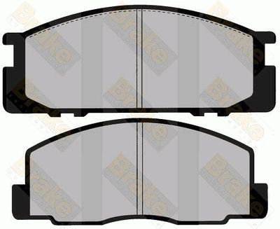 PA1527 Brake ENGINEERING Комплект тормозных колодок, дисковый тормоз