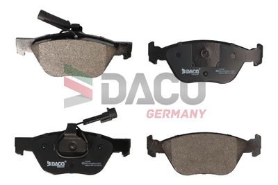 322340 DACO Germany Комплект тормозных колодок, дисковый тормоз