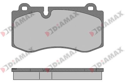 N09468 DIAMAX Комплект тормозных колодок, дисковый тормоз