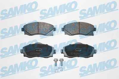 5SP758 SAMKO Комплект тормозных колодок, дисковый тормоз