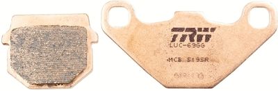 MCB519SR TRW Комплект тормозных колодок, дисковый тормоз
