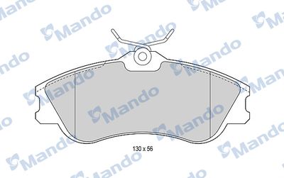 MBF015188 MANDO Комплект тормозных колодок, дисковый тормоз