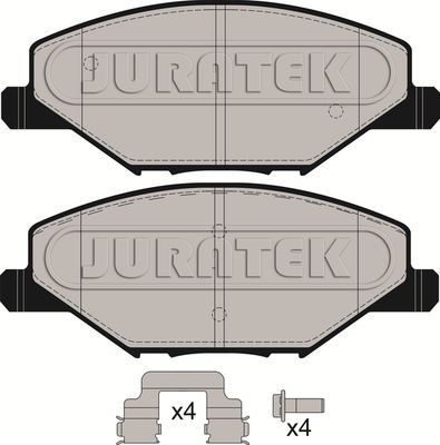 JCP8249 JURATEK Комплект тормозных колодок, дисковый тормоз