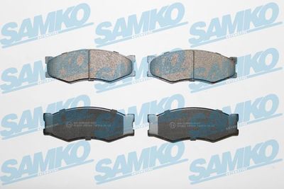 5SP264 SAMKO Комплект тормозных колодок, дисковый тормоз