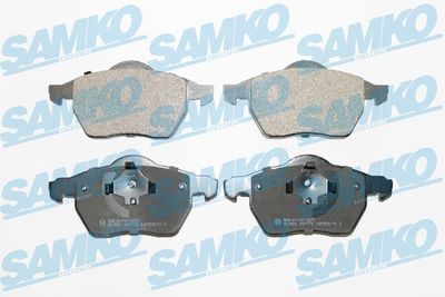 5SP772 SAMKO Комплект тормозных колодок, дисковый тормоз