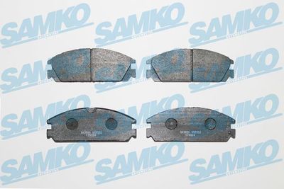 5SP552 SAMKO Комплект тормозных колодок, дисковый тормоз
