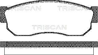 811068177 TRISCAN Комплект тормозных колодок, дисковый тормоз