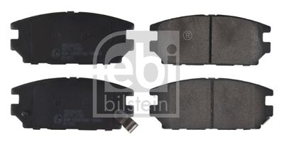 16756 FEBI BILSTEIN Комплект тормозных колодок, дисковый тормоз