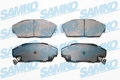 5SP555 SAMKO Комплект тормозных колодок, дисковый тормоз