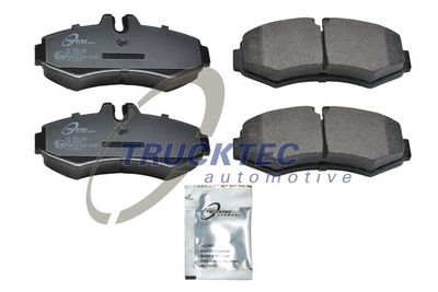 0235117 TRUCKTEC AUTOMOTIVE Комплект тормозных колодок, дисковый тормоз