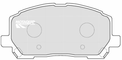 LVXL1207 MOTAQUIP Комплект тормозных колодок, дисковый тормоз