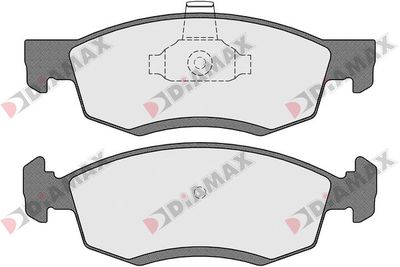 N09269 DIAMAX Комплект тормозных колодок, дисковый тормоз