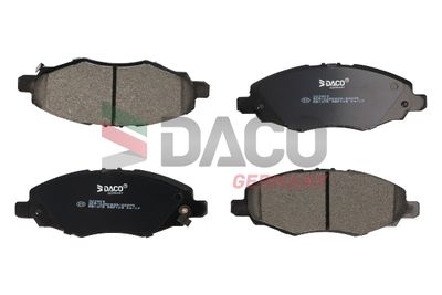 323909 DACO Germany Комплект тормозных колодок, дисковый тормоз