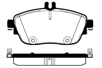 RA10210 RAICAM Комплект тормозных колодок, дисковый тормоз