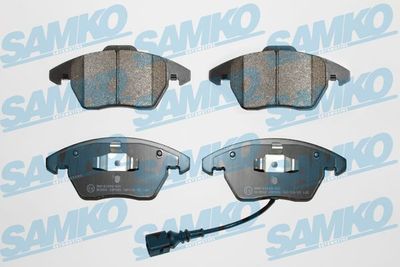 5SP866 SAMKO Комплект тормозных колодок, дисковый тормоз