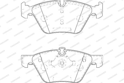 WBP23794A WAGNER Комплект тормозных колодок, дисковый тормоз