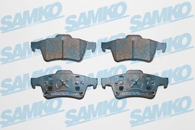 5SP1189 SAMKO Комплект тормозных колодок, дисковый тормоз