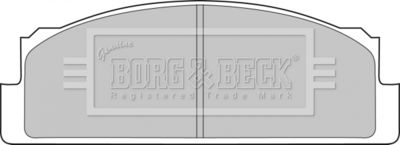 BBP1305 BORG & BECK Комплект тормозных колодок, дисковый тормоз