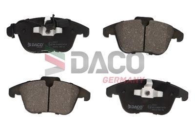 320231 DACO Germany Комплект тормозных колодок, дисковый тормоз
