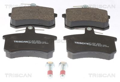 811010105 TRISCAN Комплект тормозных колодок, дисковый тормоз