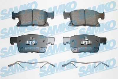 5SP2129K SAMKO Комплект тормозных колодок, дисковый тормоз