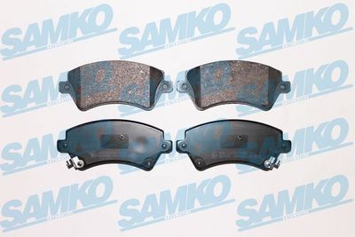 5SP1002 SAMKO Комплект тормозных колодок, дисковый тормоз