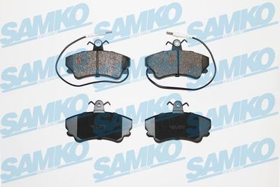 5SP653 SAMKO Комплект тормозных колодок, дисковый тормоз