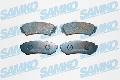 5SP835 SAMKO Комплект тормозных колодок, дисковый тормоз