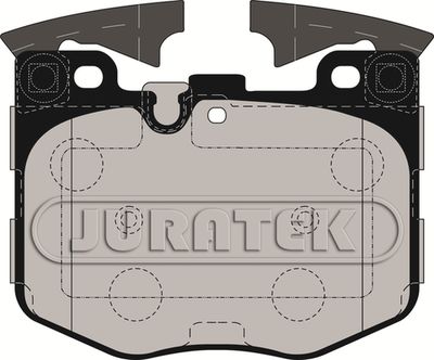 JCP8521 JURATEK Комплект тормозных колодок, дисковый тормоз