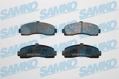 5SP539 SAMKO Комплект тормозных колодок, дисковый тормоз