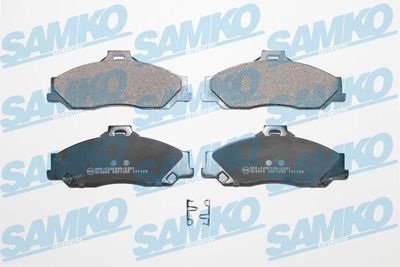 5SP1355 SAMKO Комплект тормозных колодок, дисковый тормоз