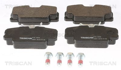 811010098 TRISCAN Комплект тормозных колодок, дисковый тормоз