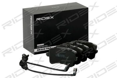 402B1331 RIDEX Комплект тормозных колодок, дисковый тормоз