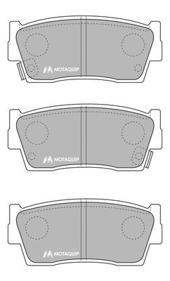 LVXL627 MOTAQUIP Комплект тормозных колодок, дисковый тормоз