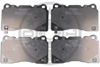 BP12169 OPTIMAL Комплект тормозных колодок, дисковый тормоз