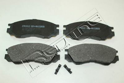 27MI012 RED-LINE Комплект тормозных колодок, дисковый тормоз
