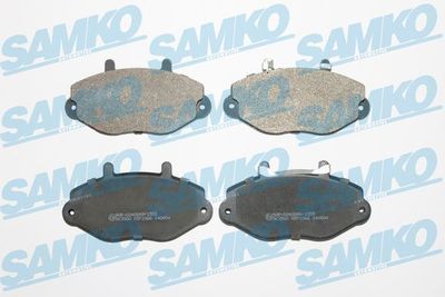 5SP1066 SAMKO Комплект тормозных колодок, дисковый тормоз