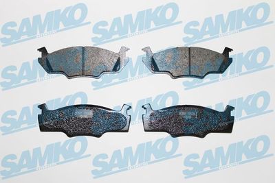 5SP226 SAMKO Комплект тормозных колодок, дисковый тормоз