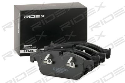 402B1132 RIDEX Комплект тормозных колодок, дисковый тормоз