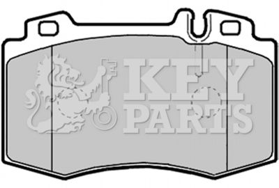 KBP2132 KEY PARTS Комплект тормозных колодок, дисковый тормоз