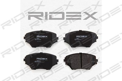 402B0211 RIDEX Комплект тормозных колодок, дисковый тормоз