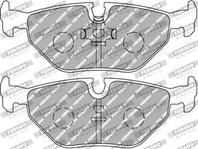 FCP578R FERODO RACING Комплект тормозных колодок, дисковый тормоз