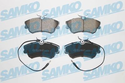 5SP750 SAMKO Комплект тормозных колодок, дисковый тормоз
