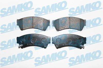 5SP1413 SAMKO Комплект тормозных колодок, дисковый тормоз